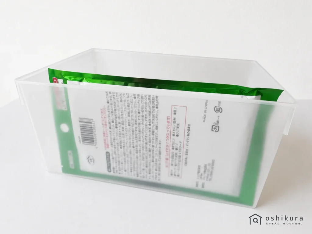 スクエアBOXフタ付き L型