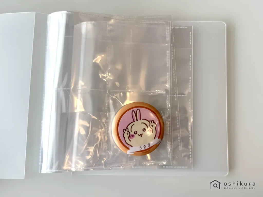 缶バッジ(57㎜)収納ホルダー