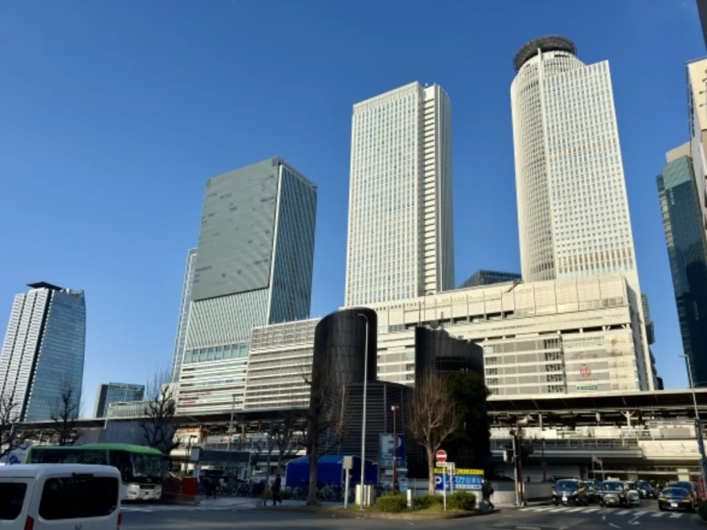 名古屋駅前の高層ビル群